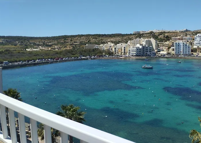 Blue Harbour Seafront Penthouse With Large Terrace With Panoramic Sea Views - By Getawaysmalta