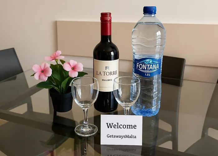 Blue Harbour Seafront Penthouse With Large Terrace With Panoramic Sea Views - By Getawaysmalta St. Paul's Bay